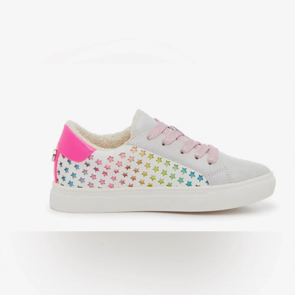 ⭐️🆕Steve Madden Girls Colorful and Fun Rezume Sneakers, 4⭐️